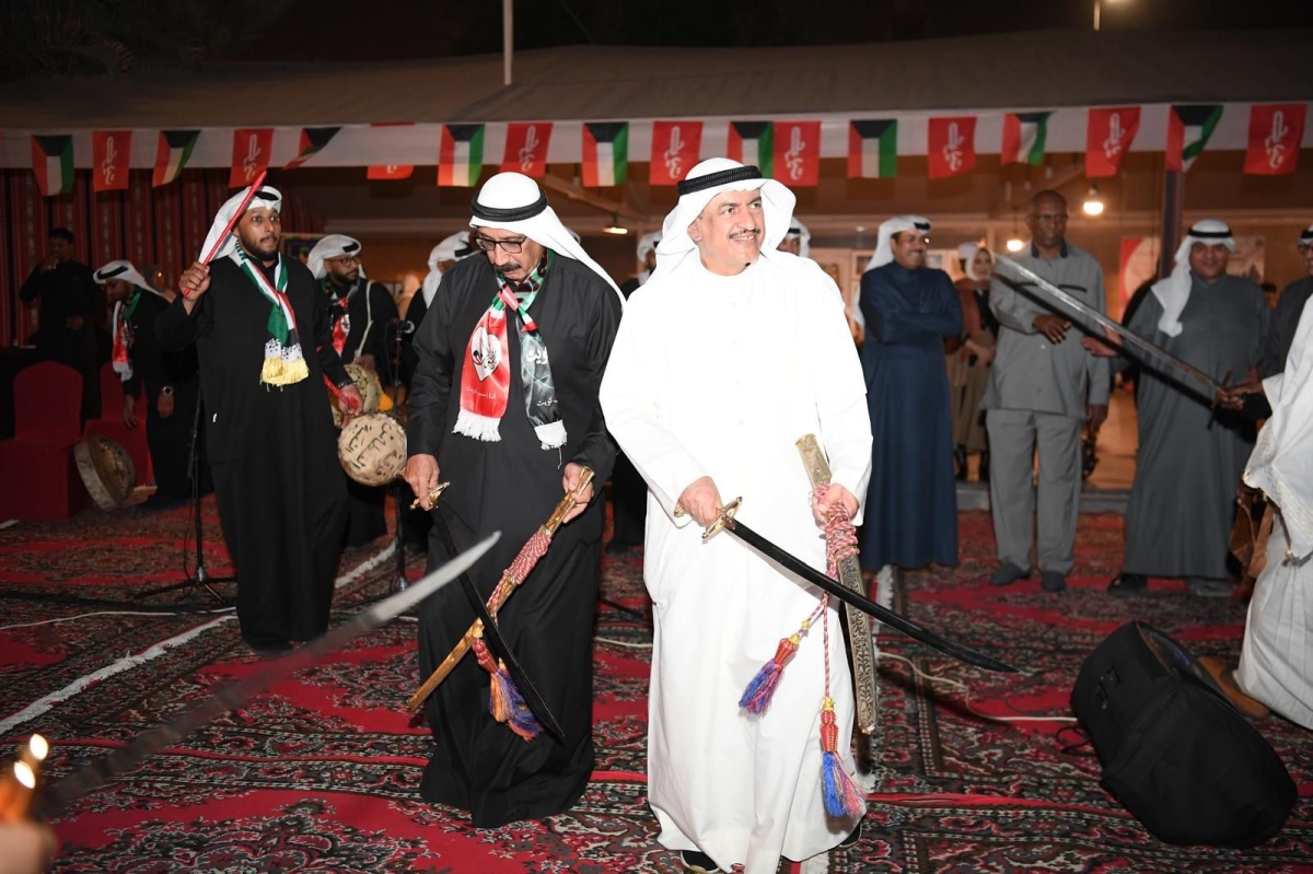 محافظ الجهراء مشاركاً في الاحتفالية