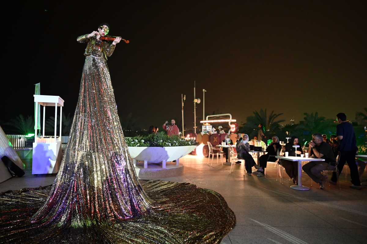 أجواء فنية مُلهمة (تصوير أسعد عبدالله)