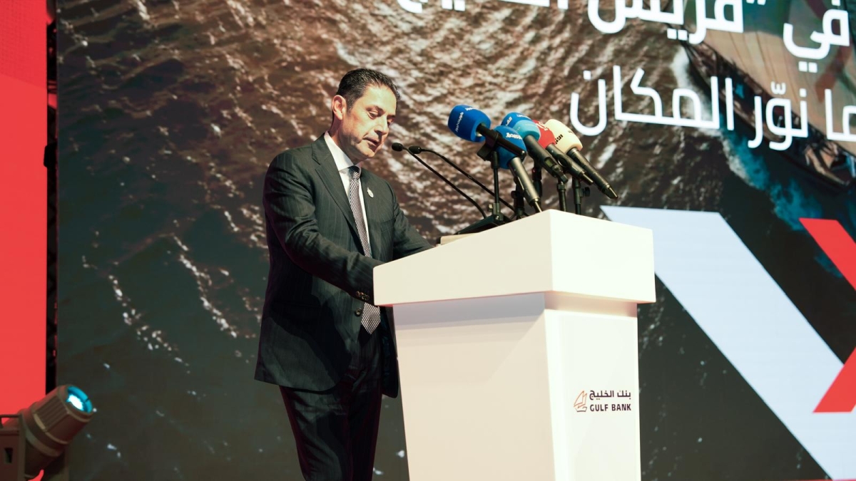 سامي محفوظ يلقي كلمته