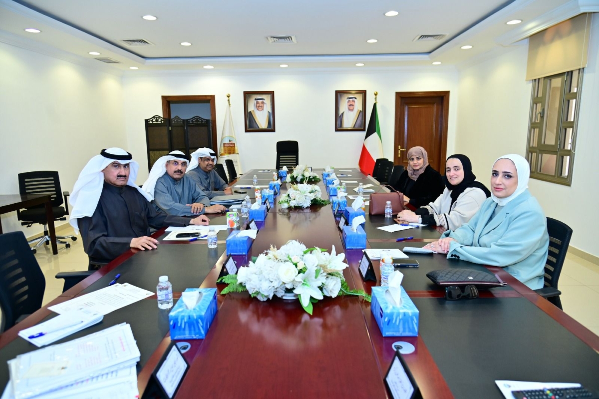 جانب من اجتماع اللجنة 