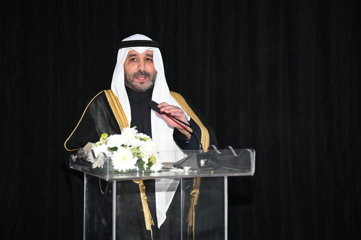 صباح الناصر يلقي كلمته