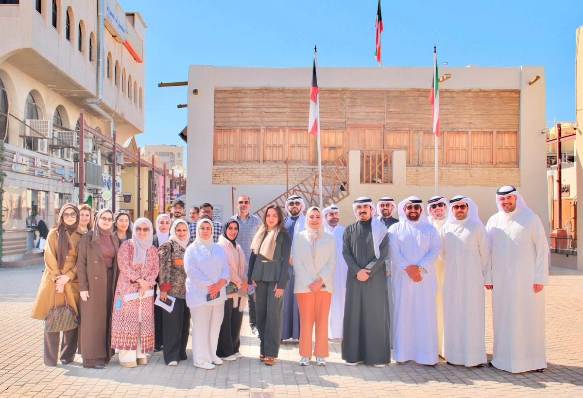 لقطة جماعية خلال الجولة