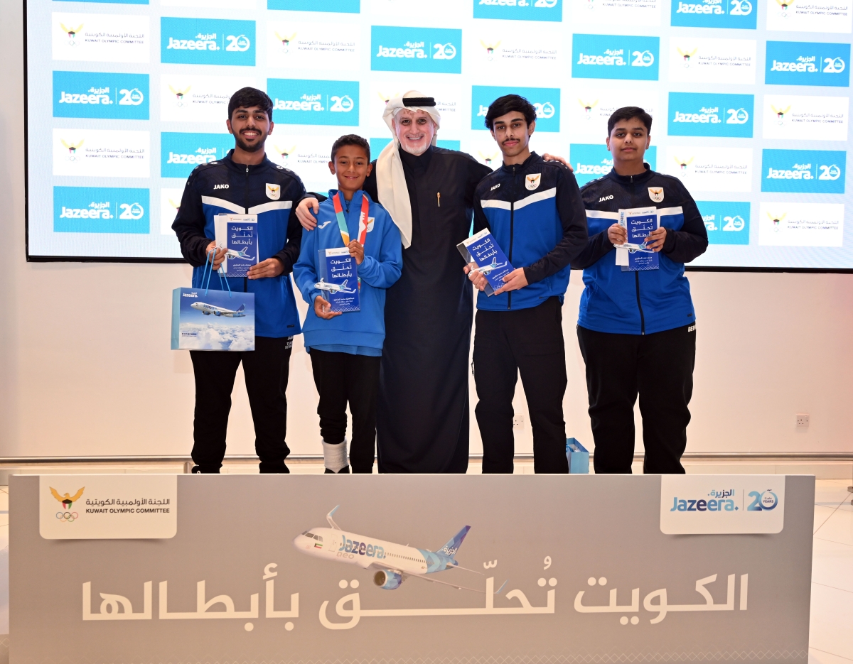 العجيرب متوسطاً ناشئي القوى