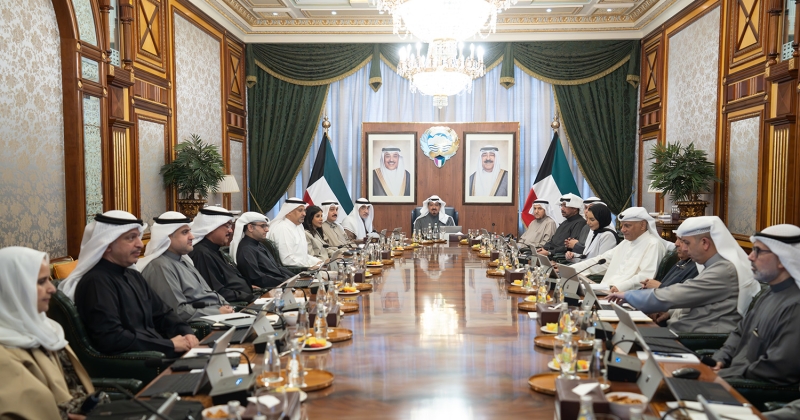 الكويت – مجلس الوزراء يعقد اجتماعه الأسبوعي