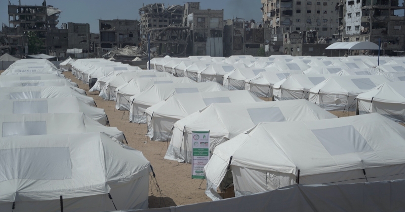 الكويت – الهيئة الخيرية تطلق “مخيمات الأمل لأهل غزة” لإيواء 1000 أسرة نازحة