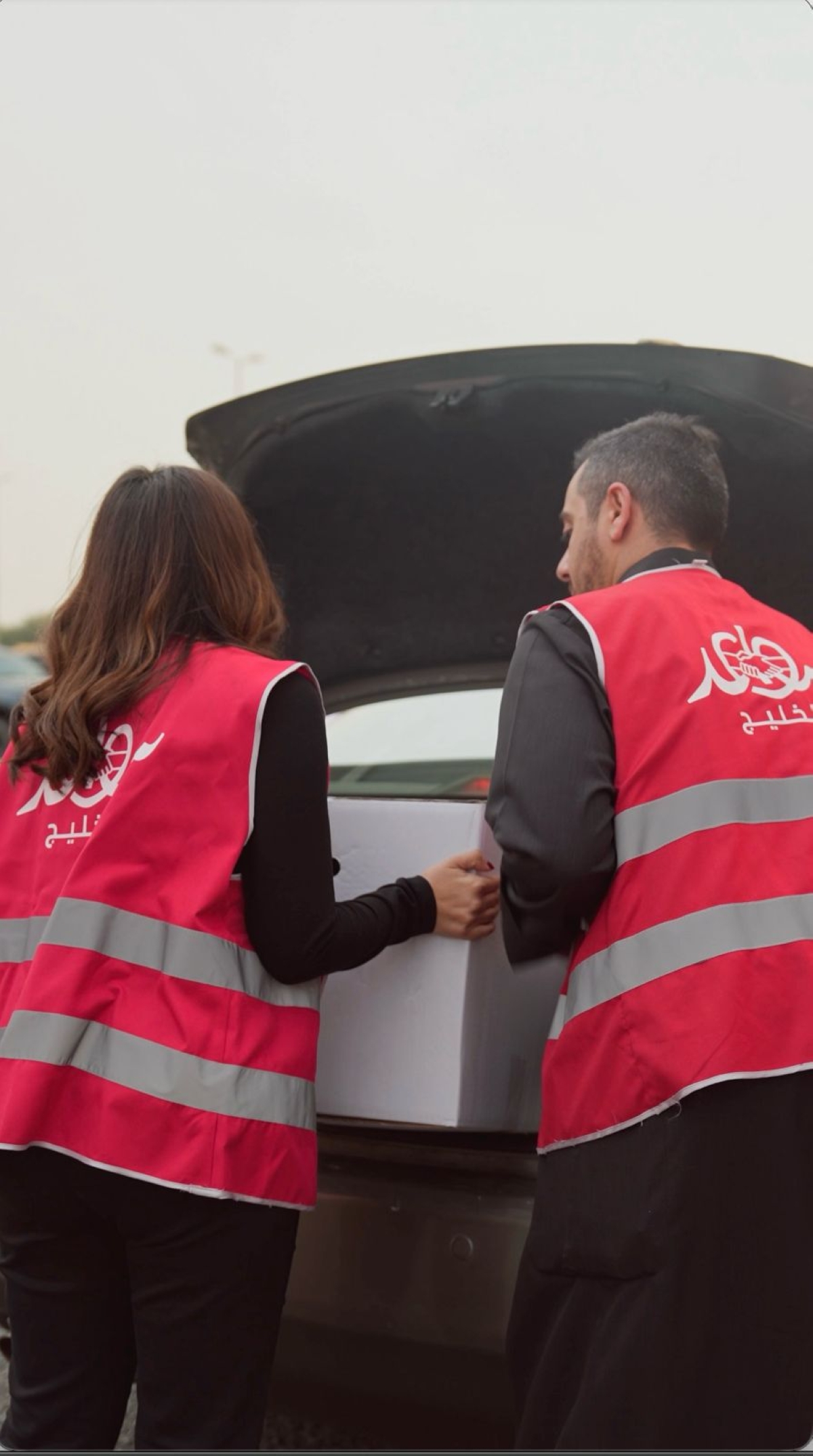 جانب من فعاليات توزيع الماجلة