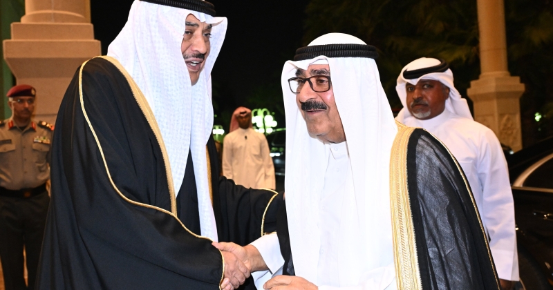 الكويت – سمو الأمير وسمو ولي العهد وأسرة الصباح يستقبلون المهنئين بمناسبة شهر رمضان