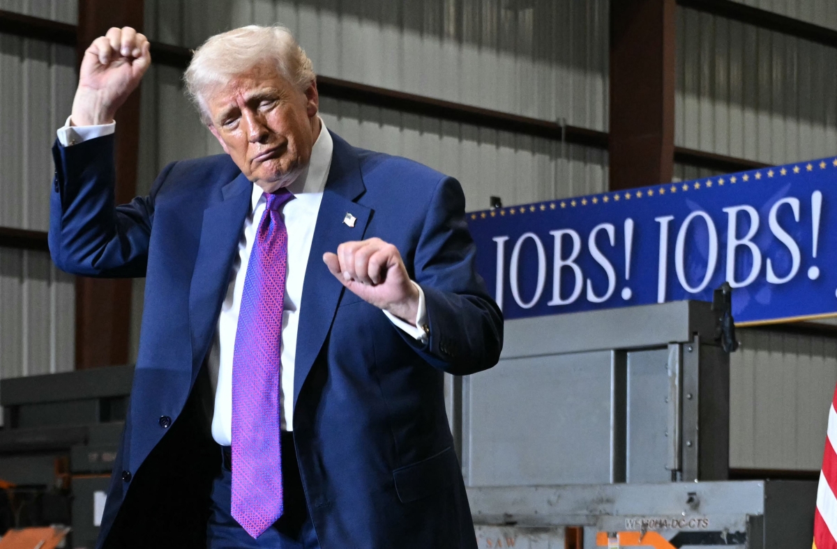 ترامب يُغيّر جدوله (أ ف ب)