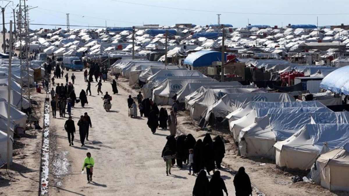 مخيم الهول في سوريا 