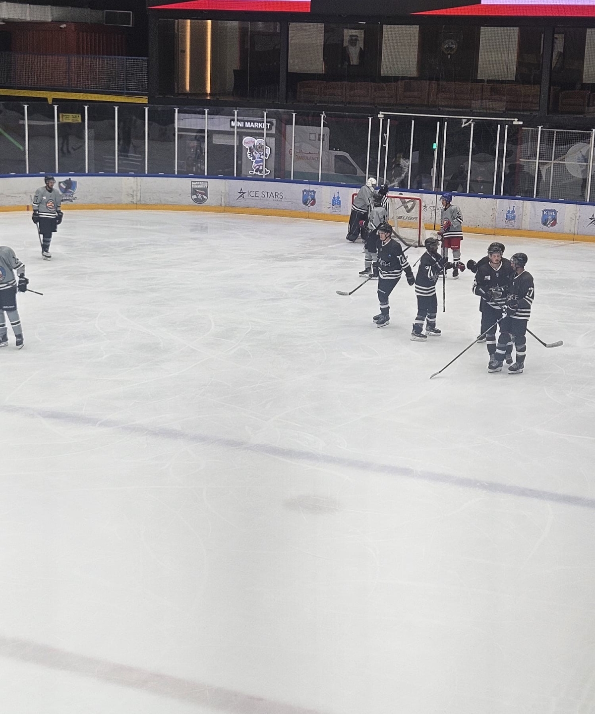 جانب من المباراة