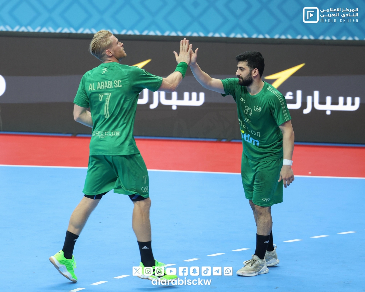 فرحة عرباوية بالفوز على فريق الكويت