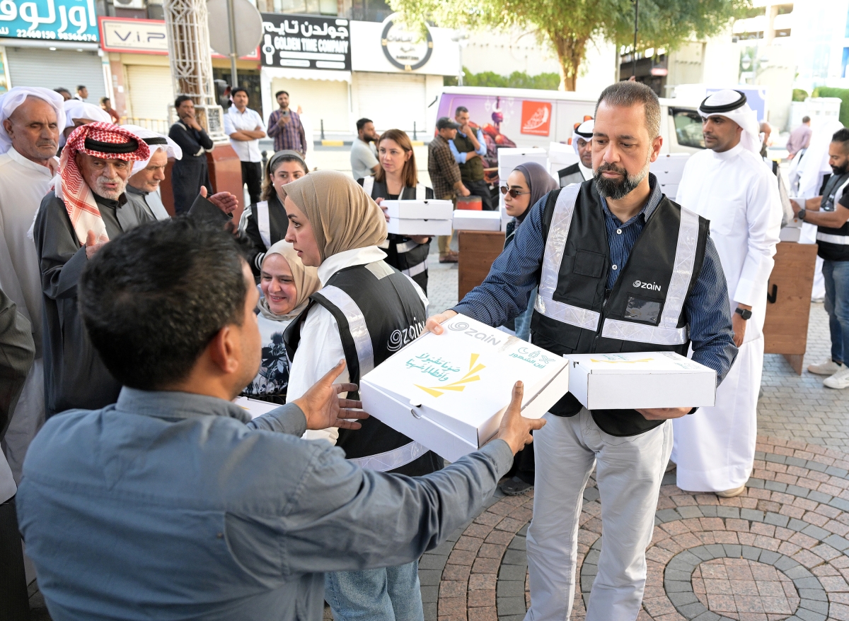 الحملة تعكس روح العطاء التي تحرص «زين» على تجسيدها في رمضان