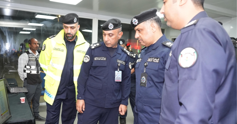 الكويت – اللواء الوهيب يشيد بالانضباط والكفاءة والجاهزية خلال الأعياد الوطنية