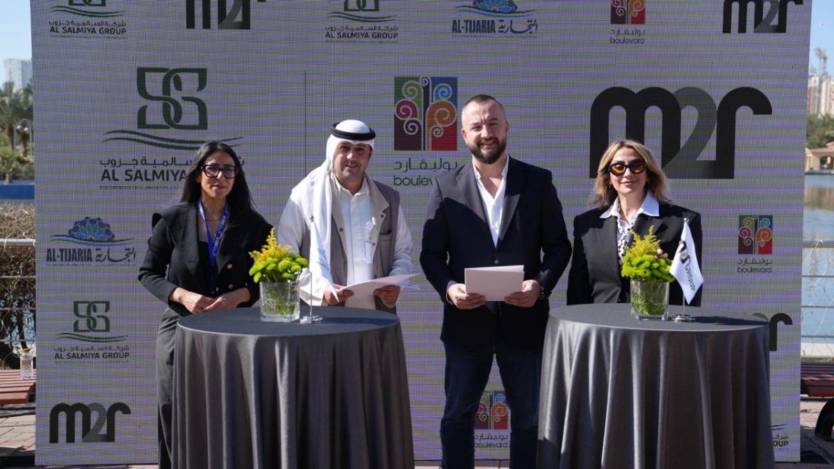 جانب من حفل توقيع الشراكة