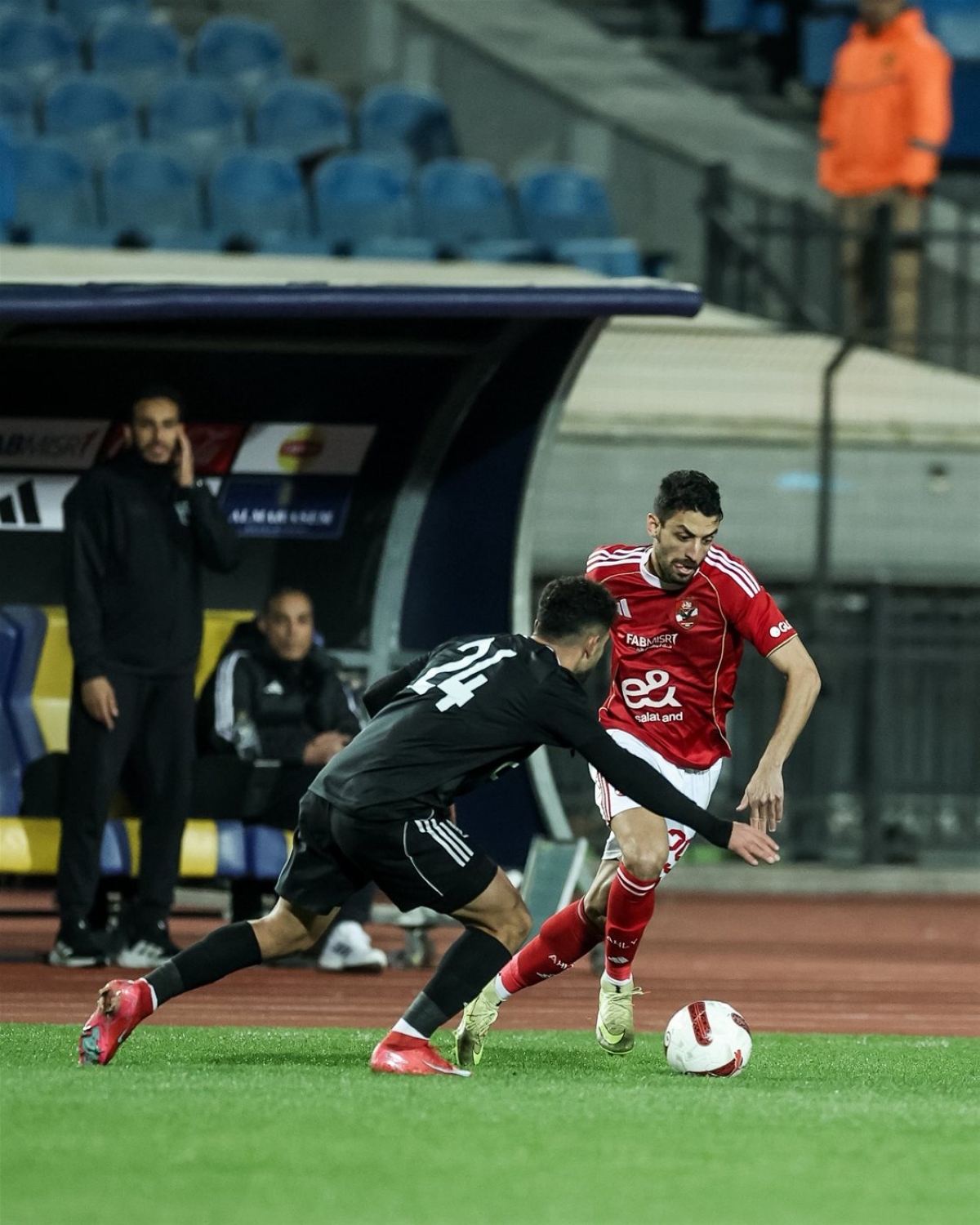 من مباراة الأهلي و«زد»