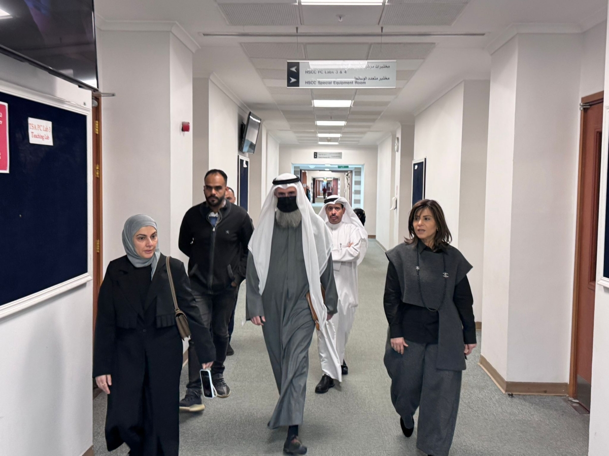 مديرة الجامعة تتفقد مواقع الكليات الخارجية