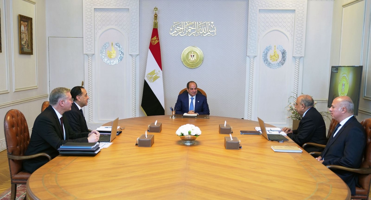 السيسي خلال اجتماع حكومي لتأمين إمدادات الطاقة