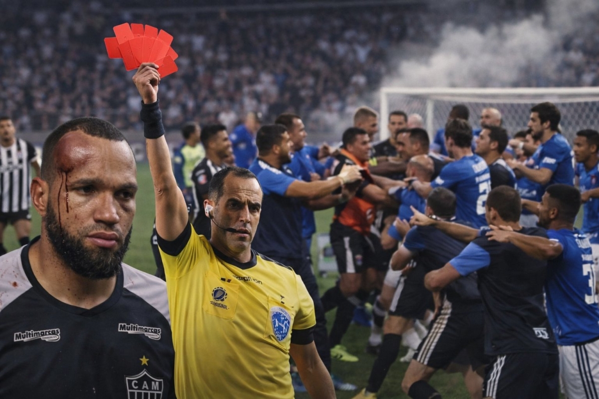 اشتباكات عنيفة على أرض الملعب