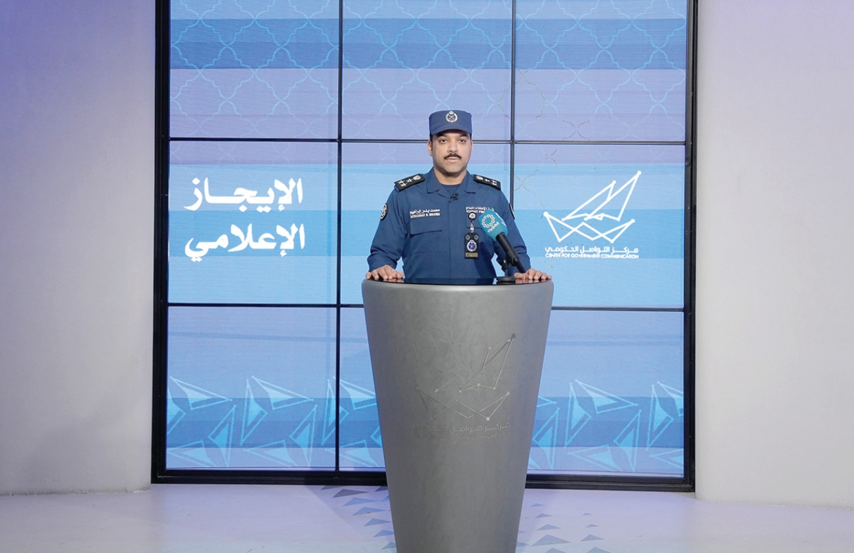 الغريب لدى مداخلته في الإيجاز الإعلامي