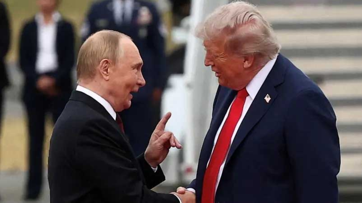 دونالد ترامب وفلاديمير بوتين 