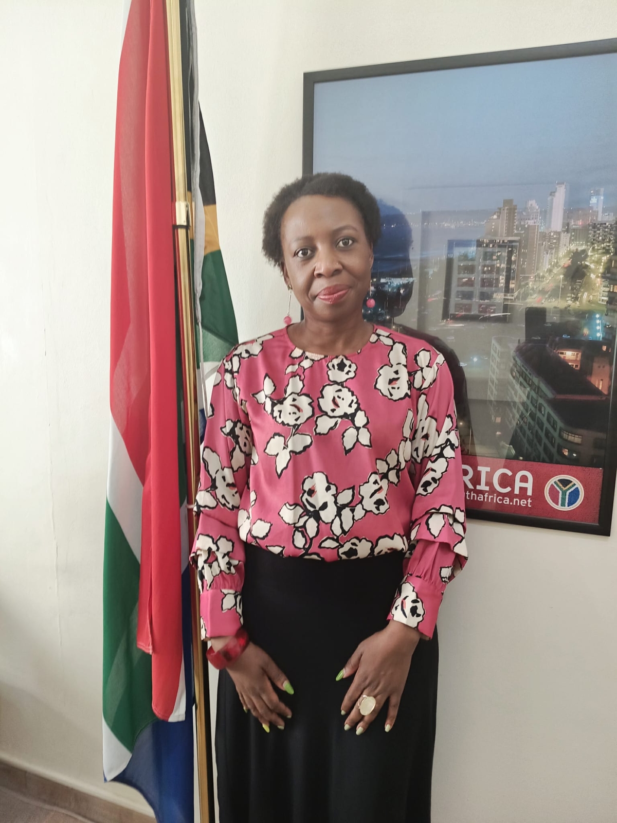 القائم بأعمال سفارة جنوب أفريقيا