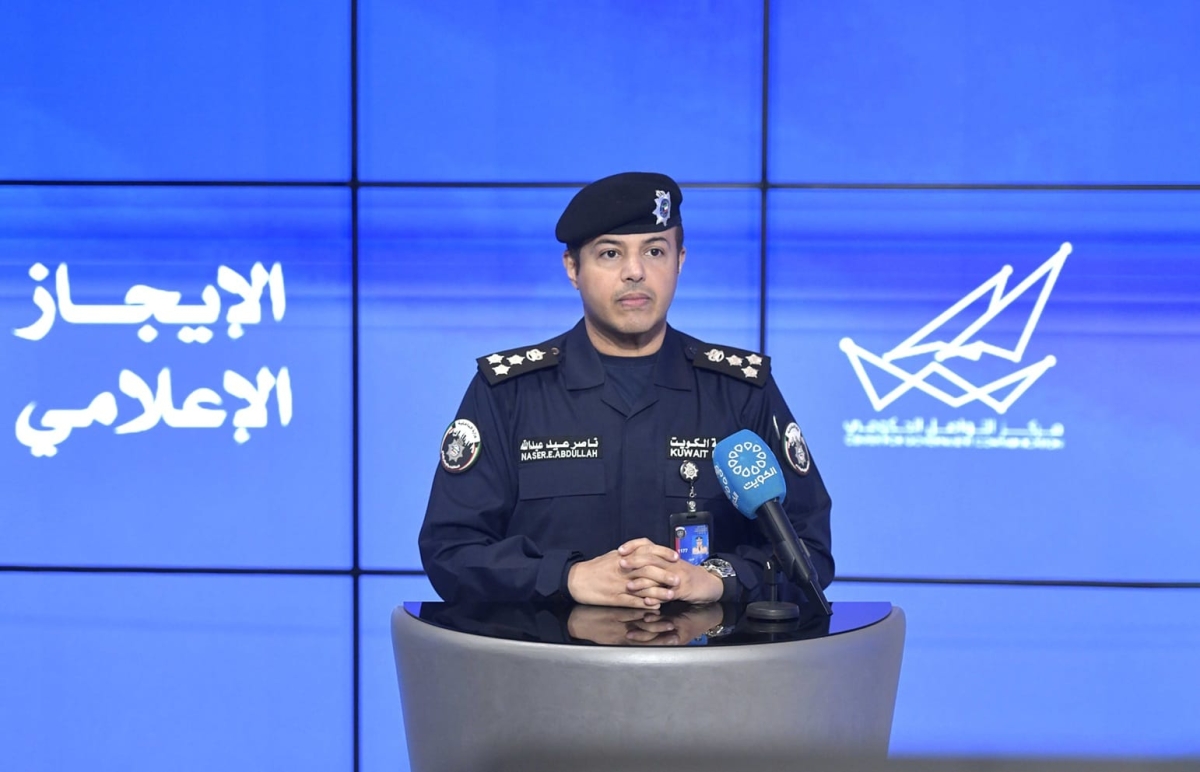 بوصليب متحدثاً في الإيجاز الإعلامي