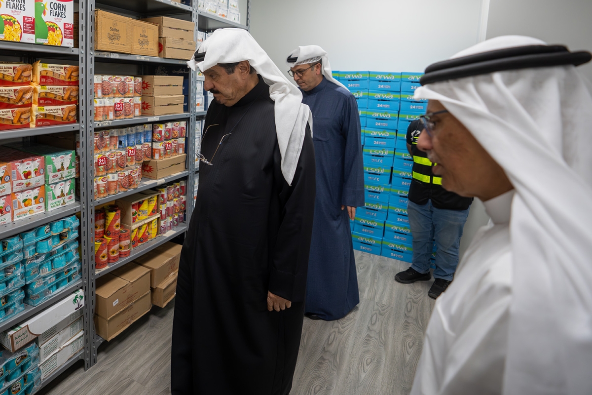 اطلاع على التجهيزات في مركز إيواء «الكهرباء»