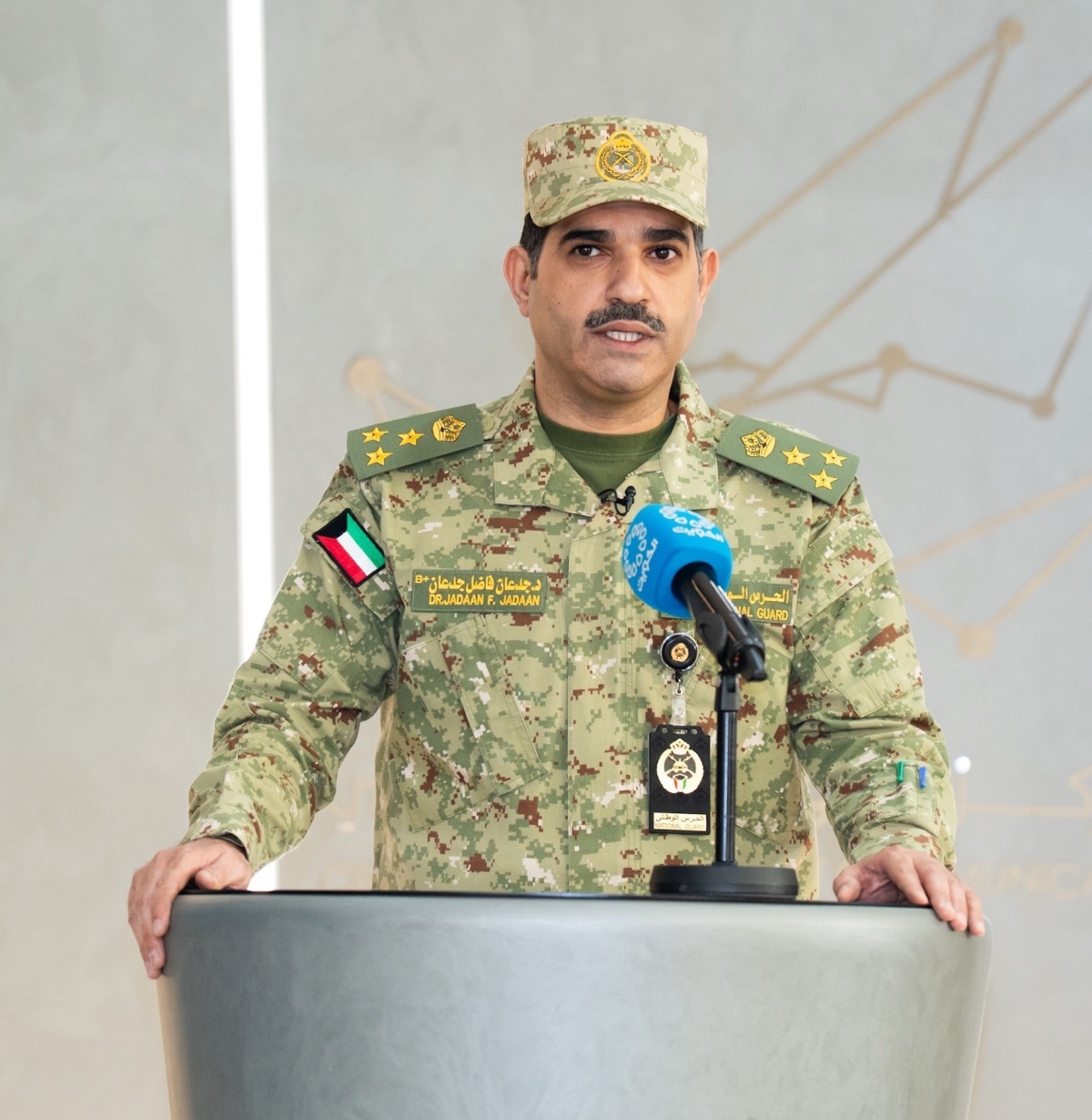 جدعان فاضل في تصريحه الصحافي