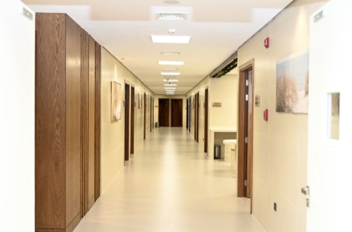 جانب من توسعات مركز علاج الإدمان