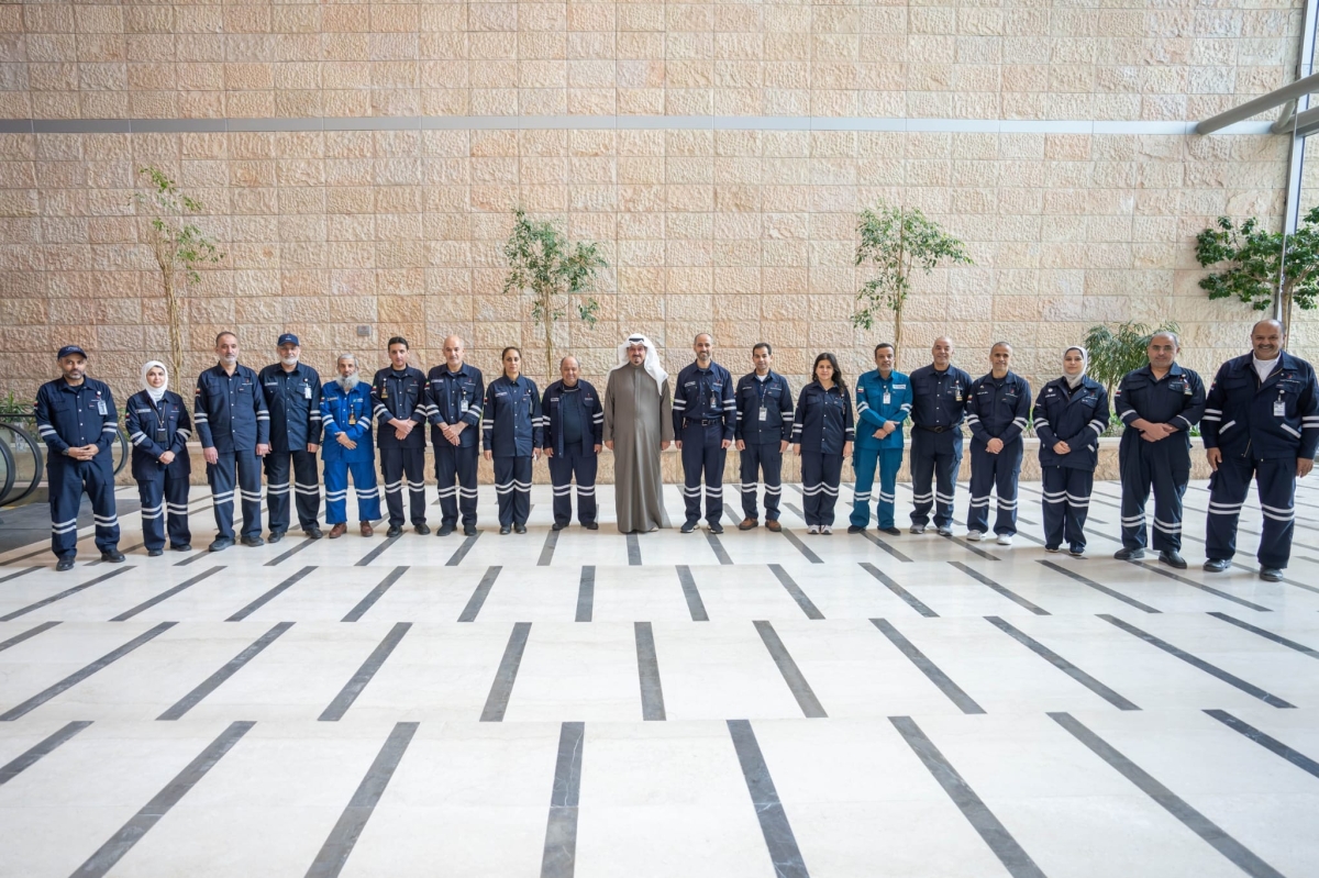 العبدالله متوسطاً والوزير الرومي المسؤولين عن شركة البترول الوطنية