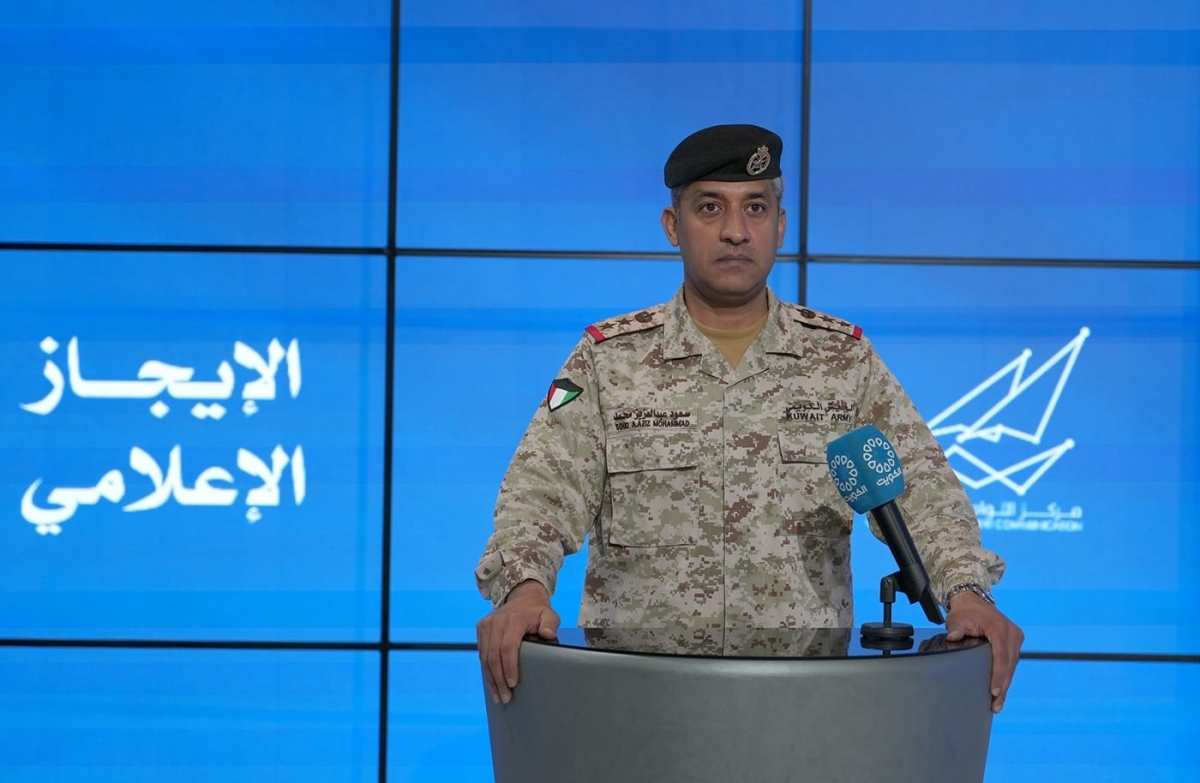 العطوان متحدثاً في الإيجاز الإعلامي