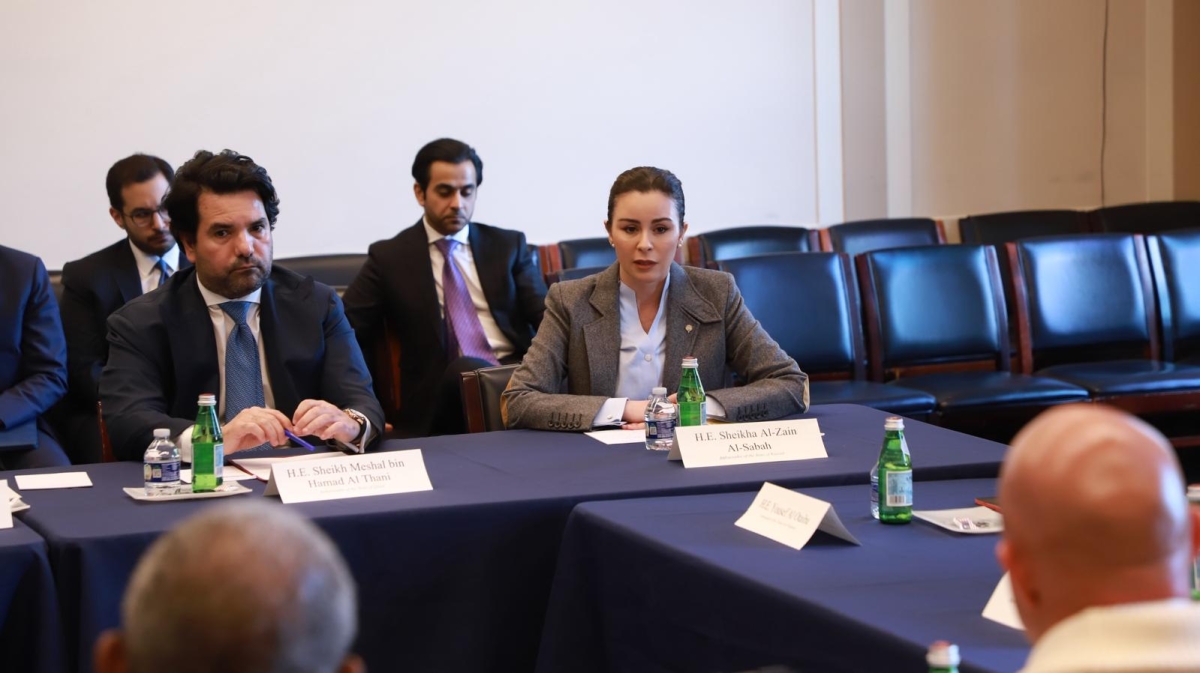 الزين الصباح مشاركة في الاجتماع مع رئيس لجنة الشؤون الخارجية في مجلس النواب الأميركي