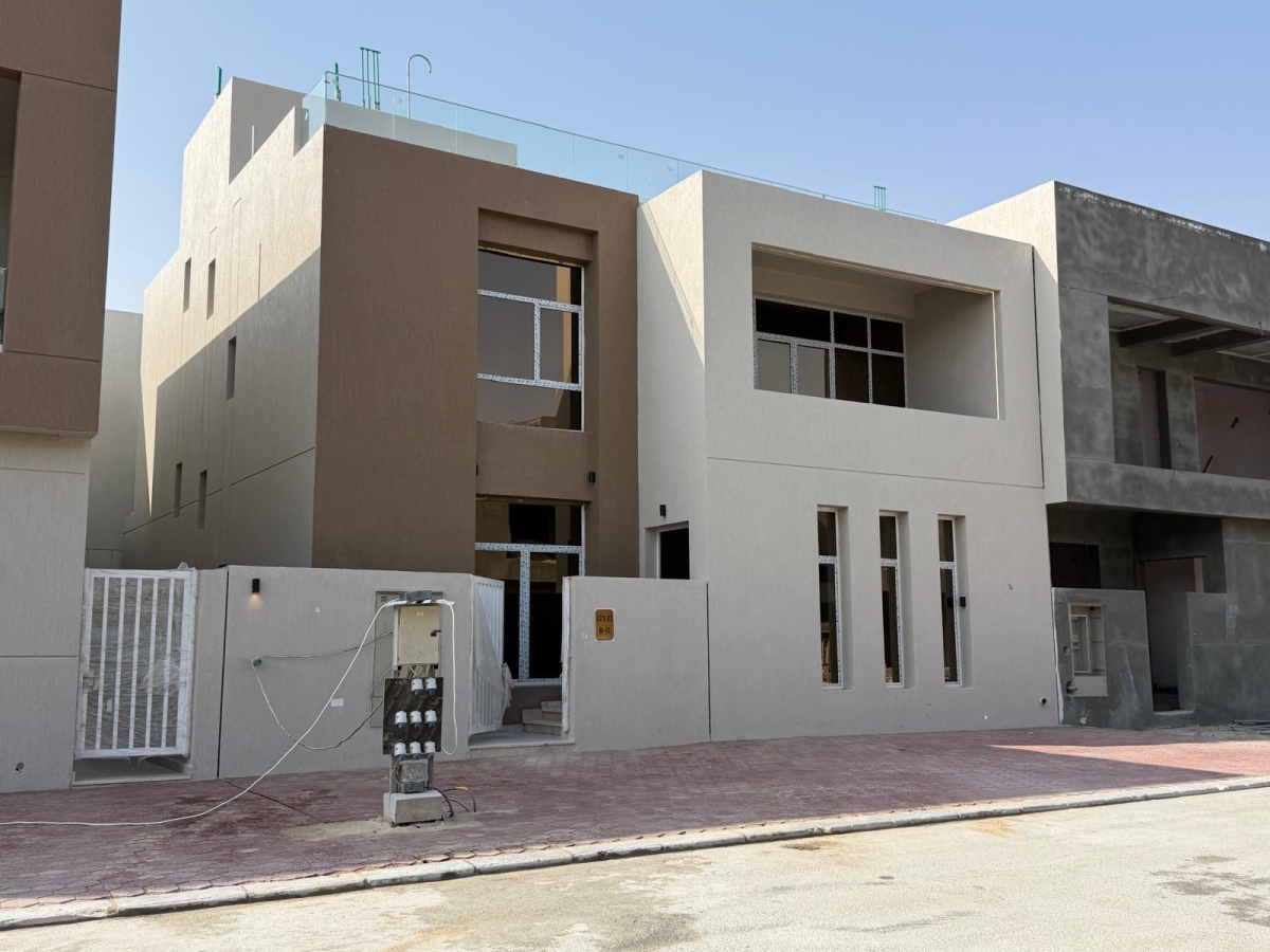 جانب من الوحدات السكنية المنجزة