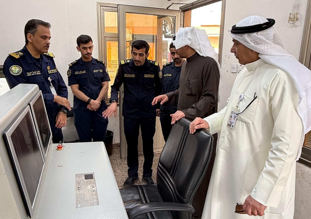 تفقد الاجراءات الجمركية