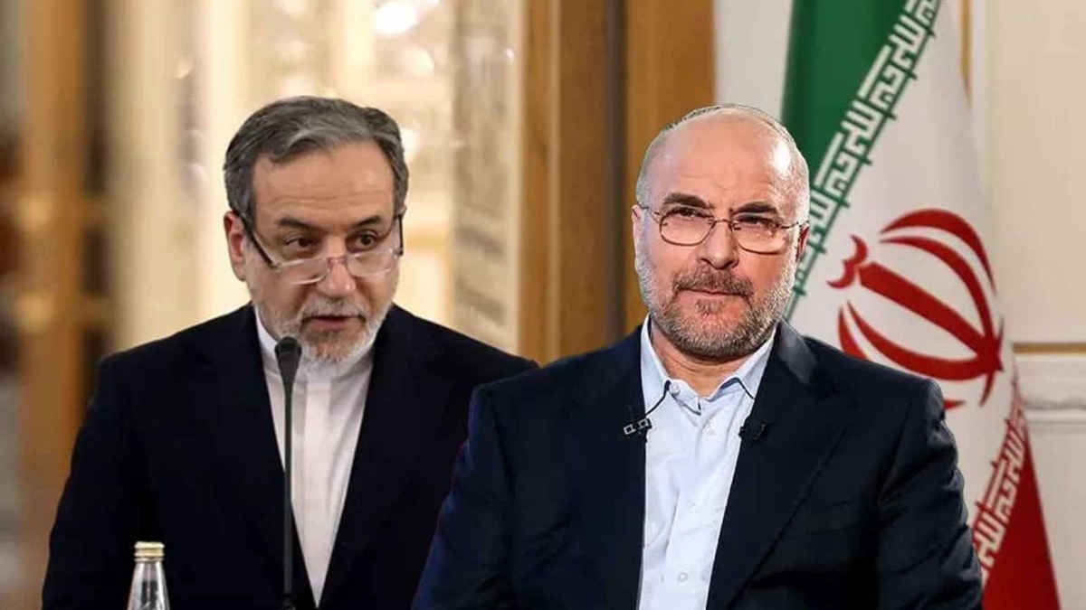 قاليباف وعراقجي في صورة مركبة