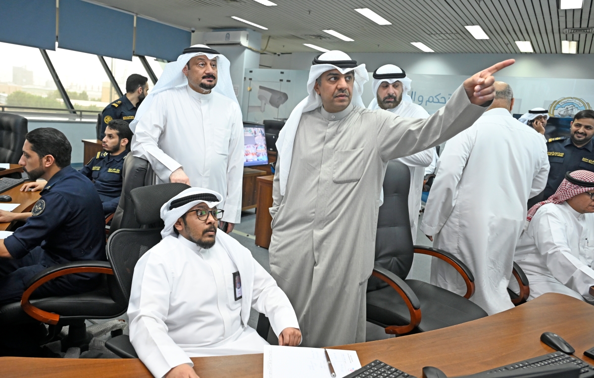 العمر يشرح لـ «الراي» طبيعة عمل غرفة التحكم والسيطرة