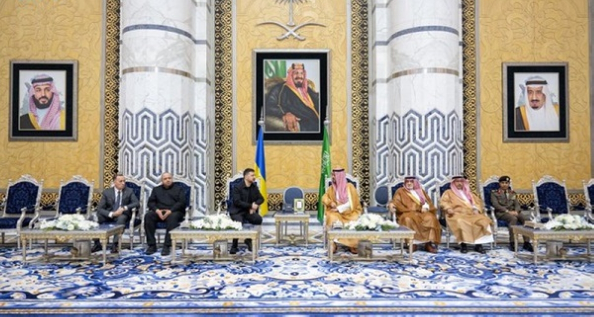 زيلينسكي في جدة 