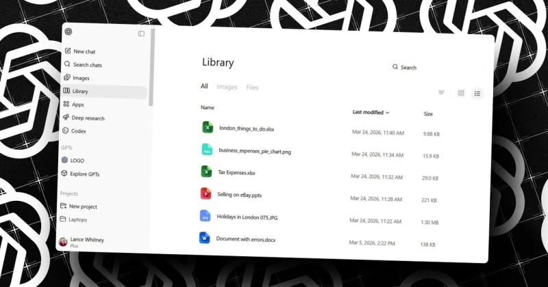 «ChatGPT» يُطلق مكتبة رقمية... لحفظ ملفاتك