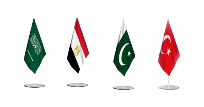 باكستان تعلن عن اجتماع رباعي مع السعودية وتركيا ومصر لبحث جهود التهدئة في الشرق الأوسط