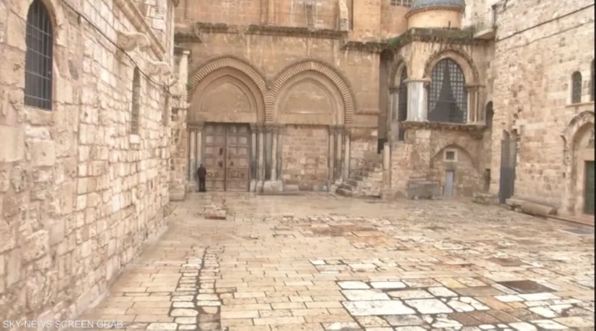 إغلاق كنيسة القيامة في القدس