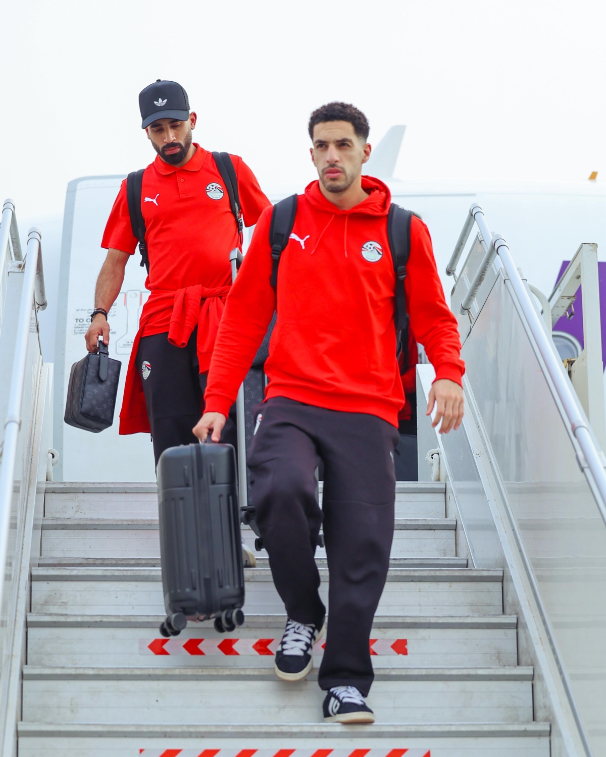 لاعبا منتخب مصر