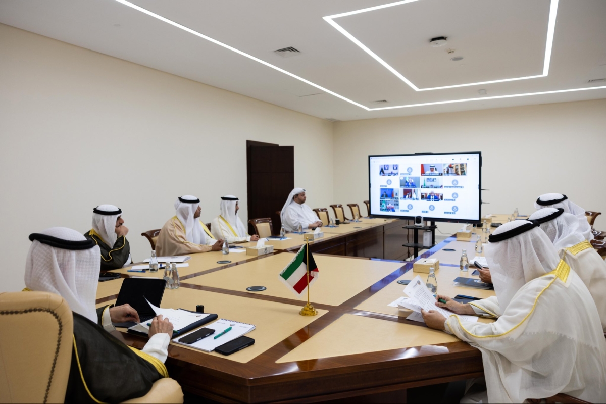 وزيرالخارجية مترئساً وفد الكويت في الاجتماع عن بعد