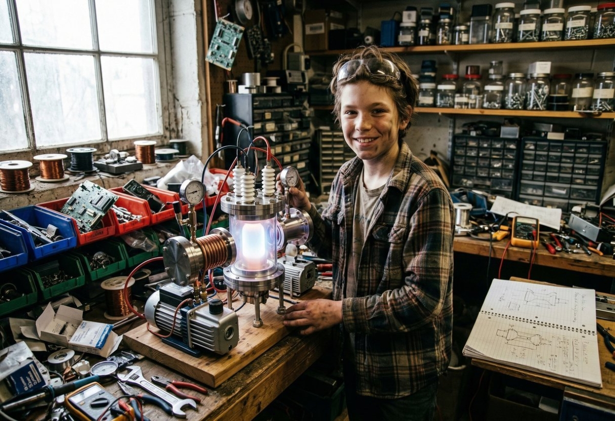 أيدن ماكميلان حوّل فضوله العلمي إلى إنجاز عملي