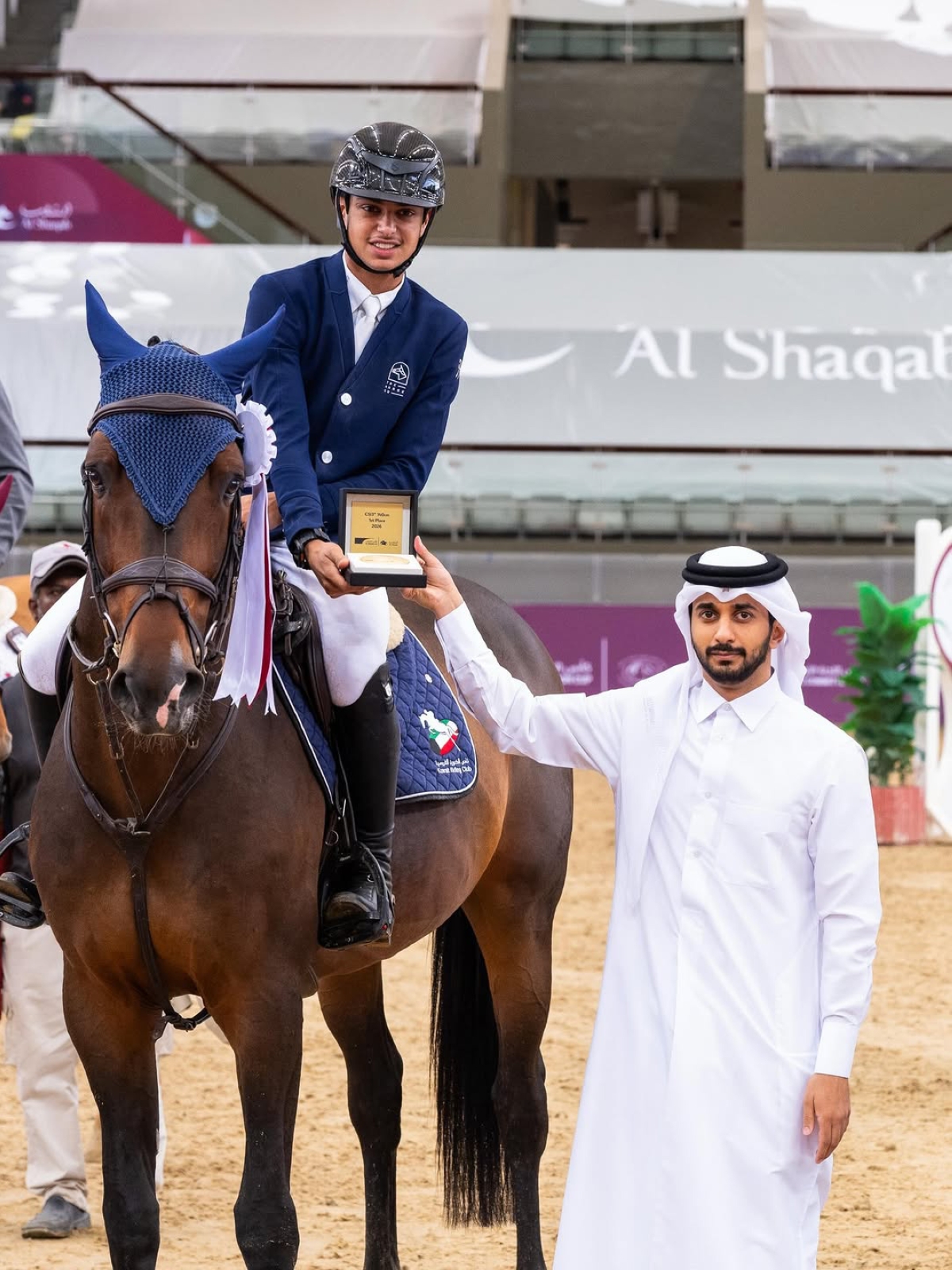 تكريم الفارس حسين الخرافي