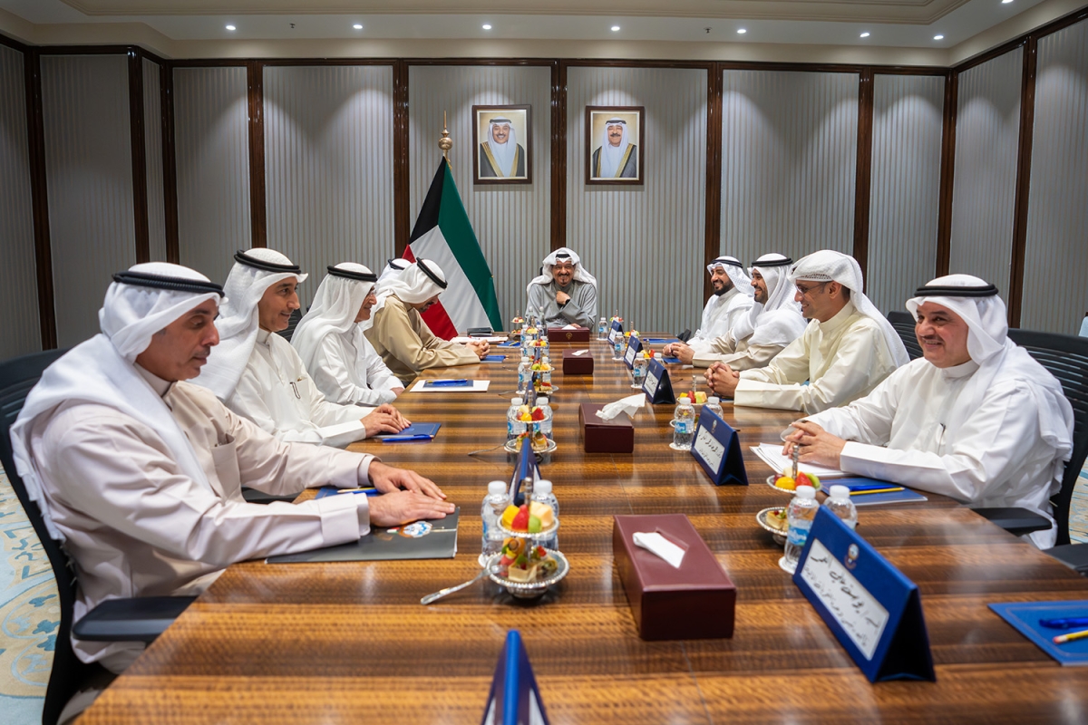 العبدالله مترئساً الاجتماع