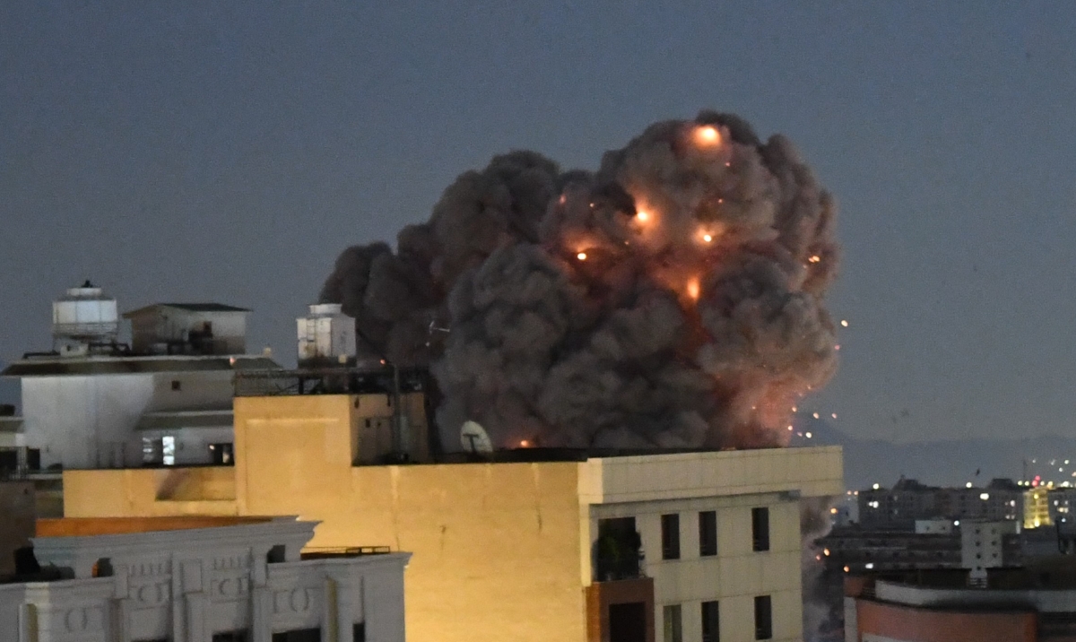 غارة إسرائيلية على طهران