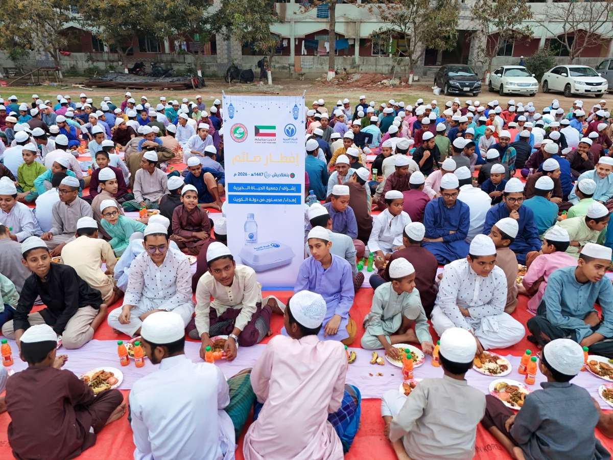 من مشروع إفطار الصائم خارج الكويت