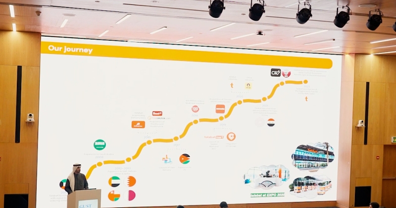 «طلبات» تستضيف 160 طالباً من «GUST» لتمكين قادة المستقبل