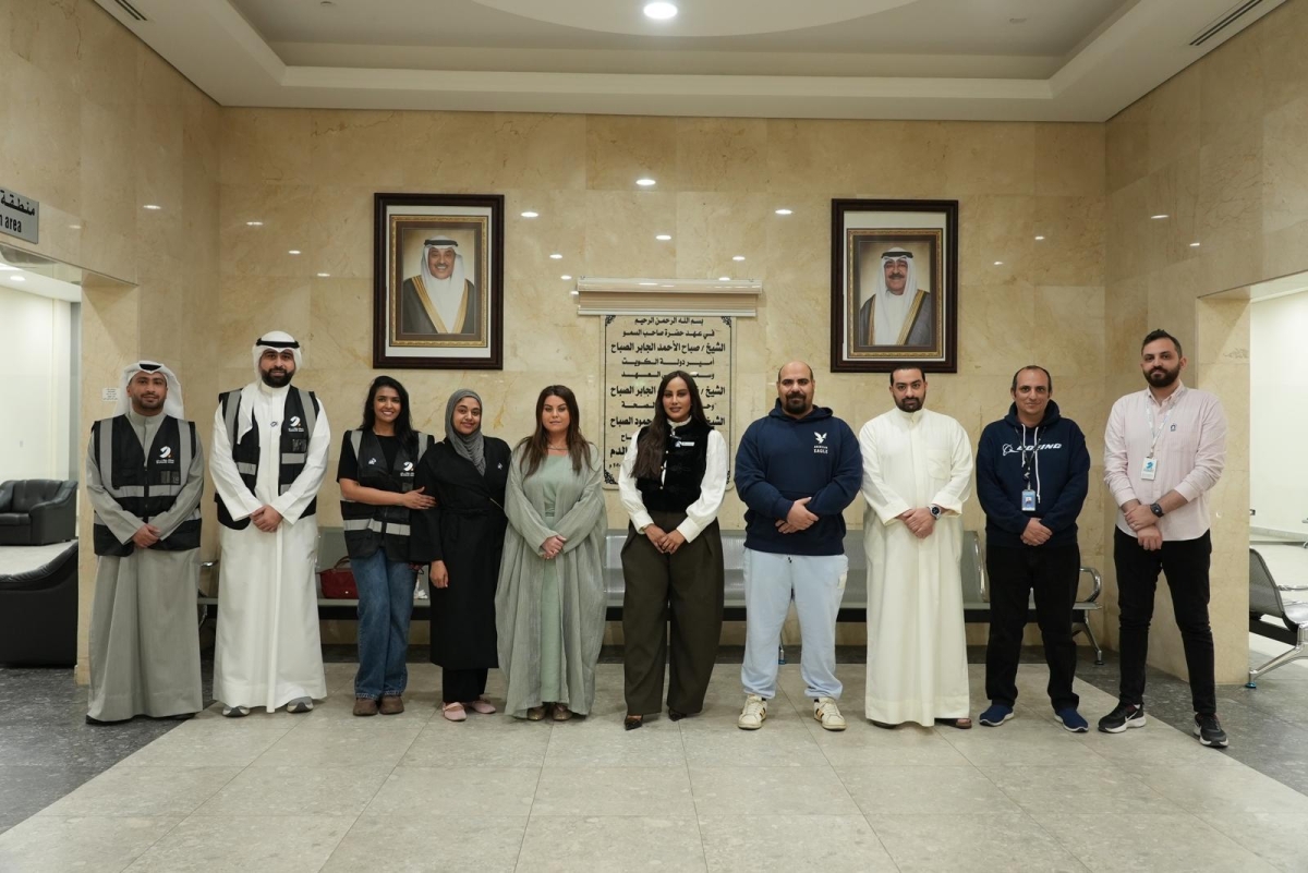 حملة للتبرع بالدم بالتعاون مع بنك الدم المركزي بمشاركة موظفيه والمتطوعين