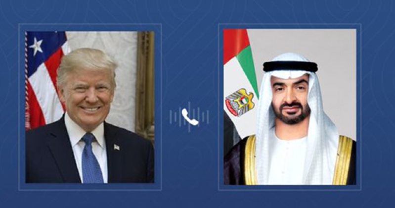 الرئيسان الإماراتي والأميركي بحثا هاتفياً تطورات الأوضاع الإقليمية